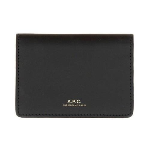 A.p.c. Horizon Korthållare med Interna Fack Black, Dam