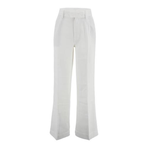 7 For All Mankind Vita Jeans för Kvinnor White, Dam