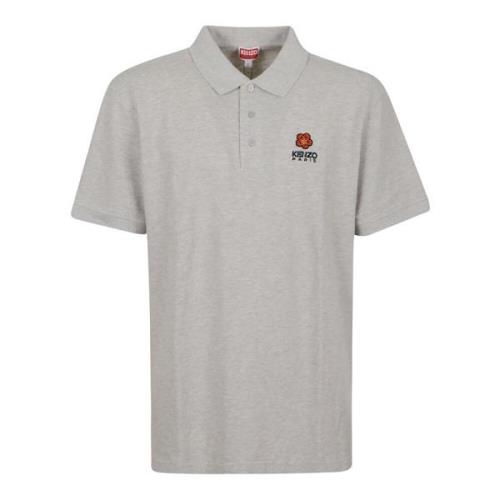 Kenzo Klassisk Logo Polo Gray, Herr