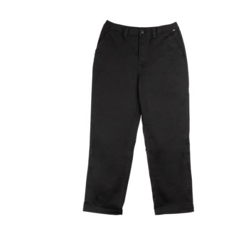 Vans Svarta Chino Byxor för Kvinnor Black, Dam