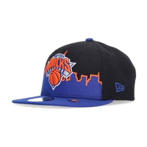 New Era NBA Flat Skärm Keps Knicks Svart Multicolor, Herr