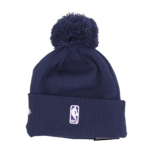 New Era NBA City Night Alt Pom Pom Hat Blue, Herr