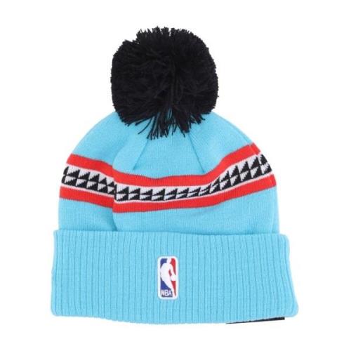 New Era Phoenix Suns Pom Pom Beanie Hat Blue, Herr