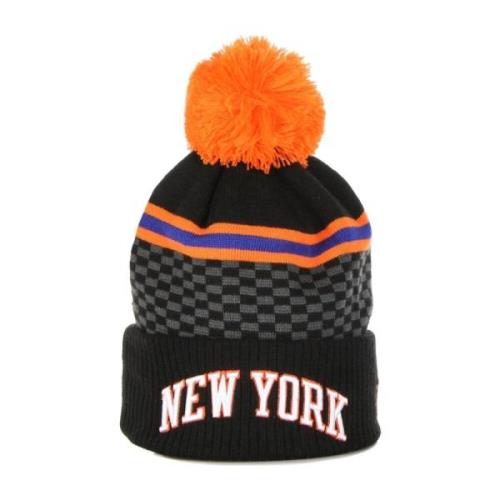 New Era NBA City Knit Hat med Pom Pom Multicolor, Herr