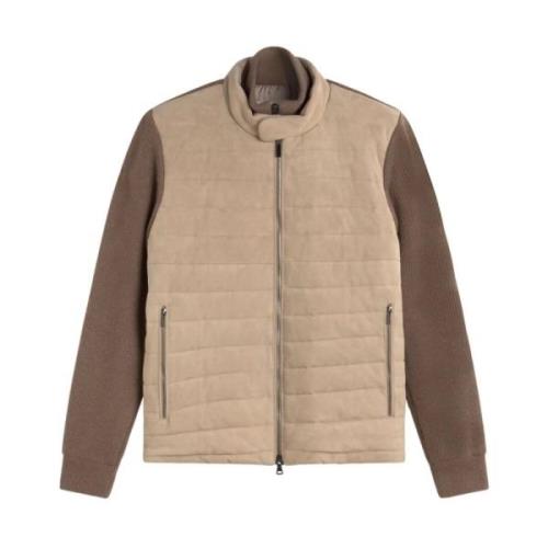 Paul & Shark Beige Vadderad Primaloft Jacka Beige, Herr