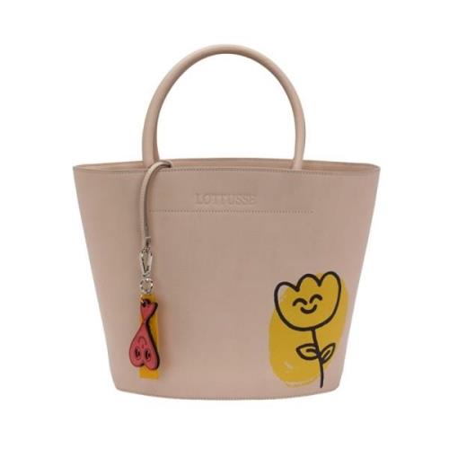 Lottusse Shopping Bag Pinya Shopper Pink, Dam