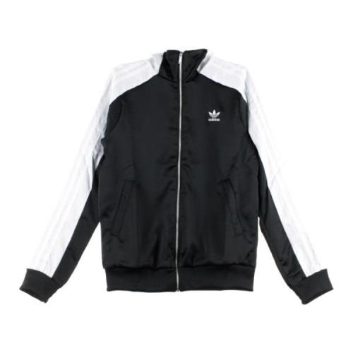 Adidas Svart Track Top Jacka för Kvinnor Black, Dam