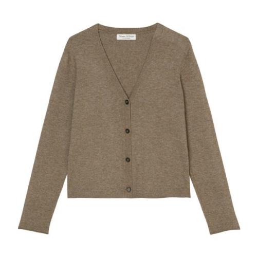 Marc O'Polo Cardigan slim Brown, Dam