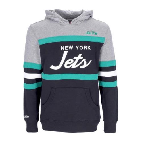 Mitchell & Ness NFL Headcoach Hoodie Svart Multicolor, Herr