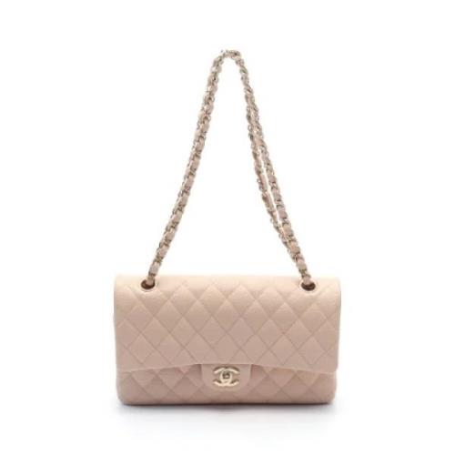 Chanel Vintage Pre-owned Tyg axelremsvskor Pink, Dam