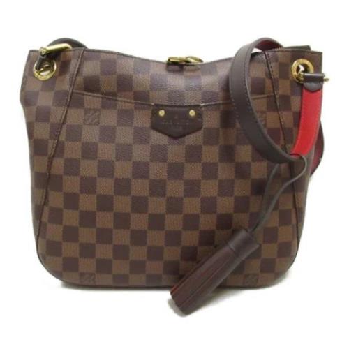 Louis Vuitton Vintage Pre-owned Tyg louis-vuitton-vskor Brown, Dam