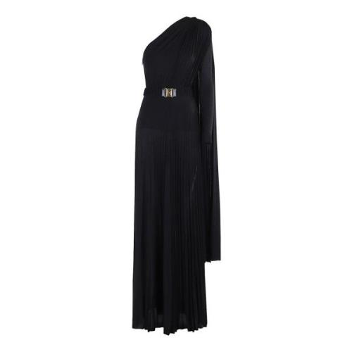 Elisabetta Franchi Elegant Klänning för Speciella Tillfällen Black, Da...