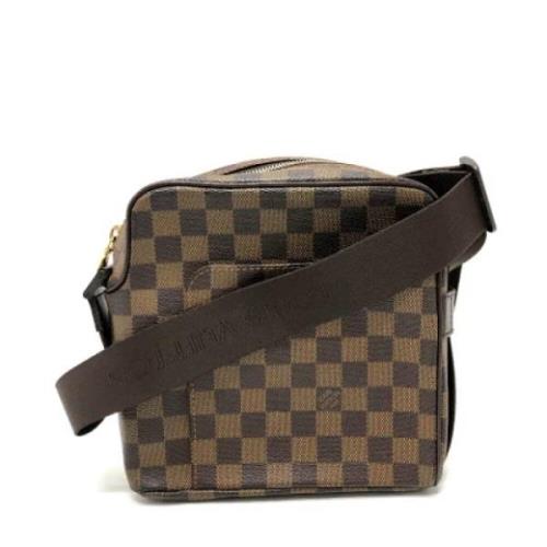 Louis Vuitton Vintage Pre-owned Tyg louis-vuitton-vskor Brown, Dam