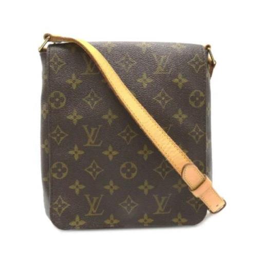 Louis Vuitton Vintage Pre-owned Canvas louis-vuitton-vskor Brown, Dam