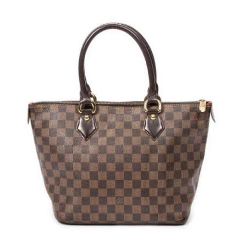 Louis Vuitton Vintage Pre-owned Canvas handvskor Brown, Dam