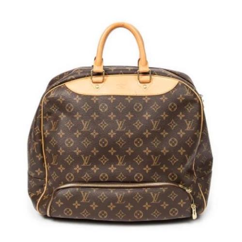 Louis Vuitton Vintage Pre-owned Canvas handvskor Brown, Dam