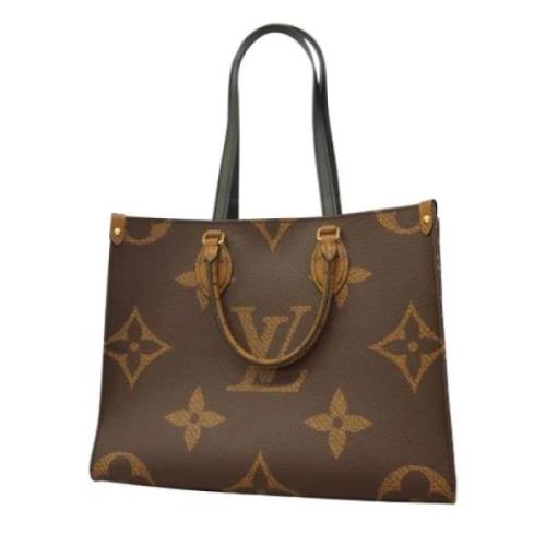 Louis Vuitton Vintage Pre-owned Tyg louis-vuitton-vskor Brown, Dam