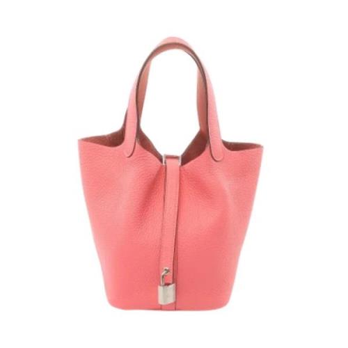 Hermès Vintage Pre-owned Laeder handvskor Pink, Dam