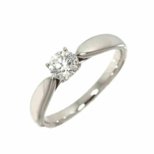 Tiffany & Co. Pre-owned Pre-owned Platina ringar Gray, Dam