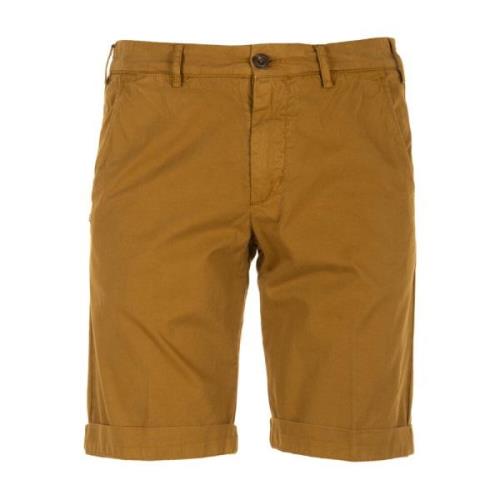 40Weft Chino Bermuda Shorts Green, Herr