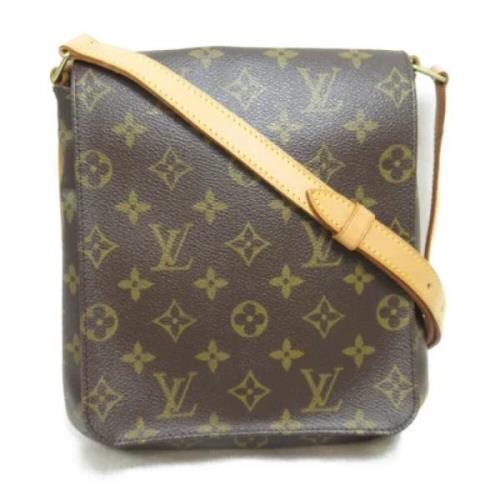 Louis Vuitton Vintage Pre-owned Canvas louis-vuitton-vskor Brown, Dam