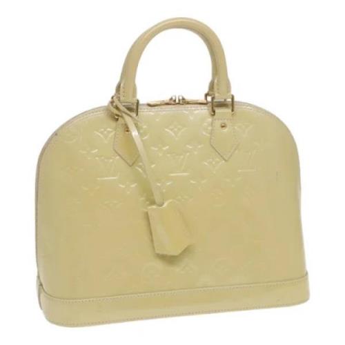 Louis Vuitton Vintage Pre-owned Laeder handvskor Beige, Dam