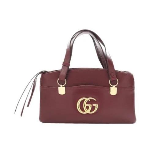 Gucci Vintage Pre-owned Laeder gucci-vskor Red, Dam