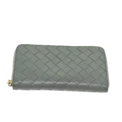 Bottega Veneta Vintage Pre-owned Laeder plnbcker Gray, Dam