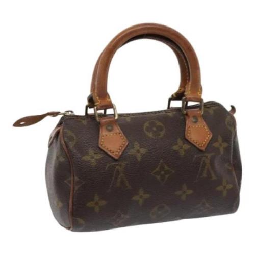 Louis Vuitton Vintage Pre-owned Canvas handvskor Brown, Dam