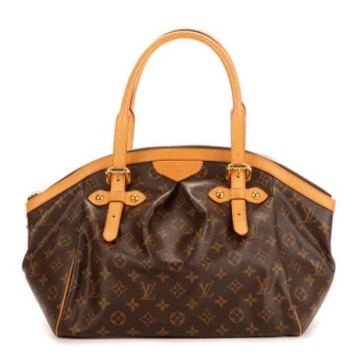 Louis Vuitton Vintage Pre-owned Canvas handvskor Brown, Dam