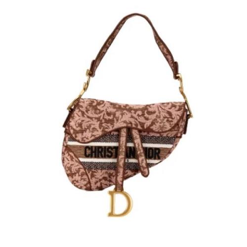 Dior Vintage Pre-owned Canvas dior-vskor Pink, Dam