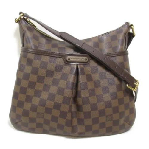 Louis Vuitton Vintage Pre-owned Tyg louis-vuitton-vskor Brown, Dam