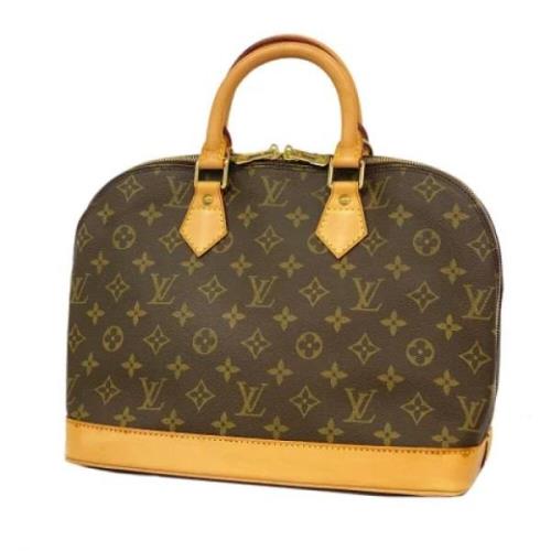 Louis Vuitton Vintage Pre-owned Tyg louis-vuitton-vskor Brown, Dam