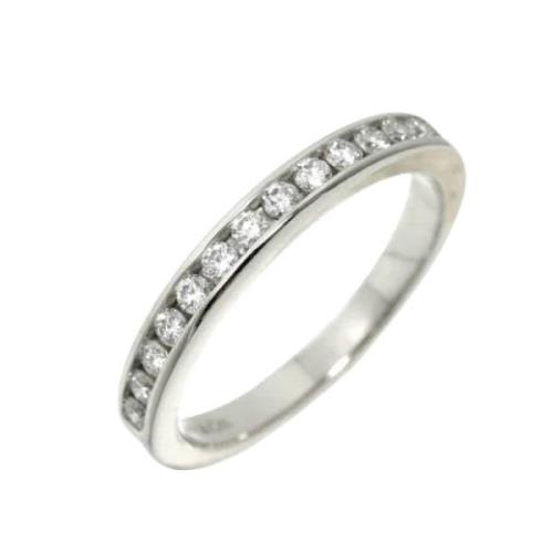 Tiffany & Co. Pre-owned Pre-owned Platina ringar Gray, Dam