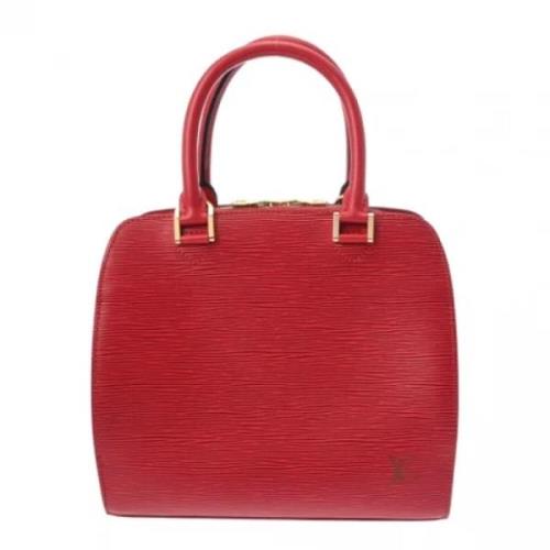 Louis Vuitton Vintage Pre-owned Laeder louis-vuitton-vskor Red, Dam