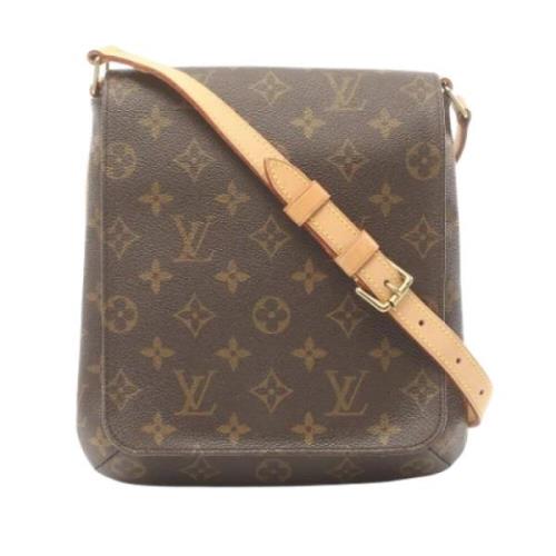 Louis Vuitton Vintage Pre-owned Laeder louis-vuitton-vskor Brown, Dam