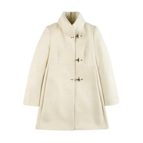 Fay Romantisk Kappa Ivory Beige, Dam