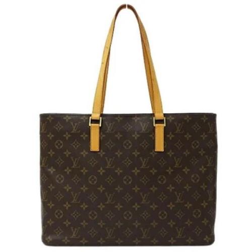 Louis Vuitton Vintage Pre-owned Canvas louis-vuitton-vskor Brown, Dam