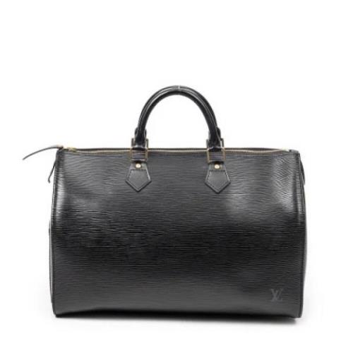 Louis Vuitton Vintage Pre-owned Laeder handvskor Black, Dam