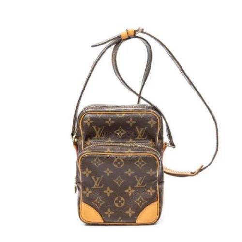 Louis Vuitton Vintage Pre-owned Canvas louis-vuitton-vskor Brown, Dam