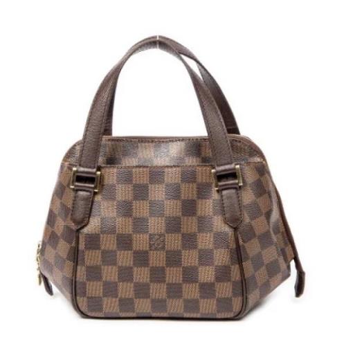 Louis Vuitton Vintage Pre-owned Canvas handvskor Brown, Dam