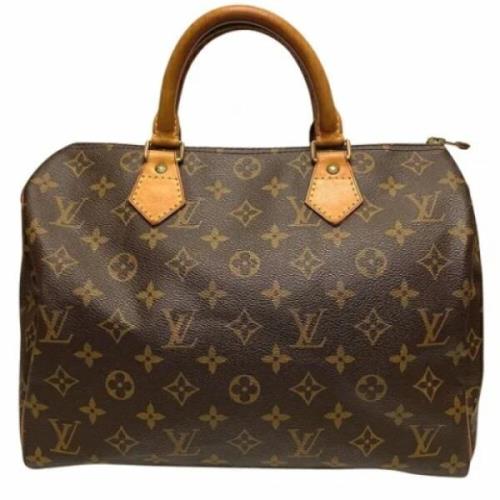 Louis Vuitton Vintage Pre-owned Tyg louis-vuitton-vskor Brown, Dam