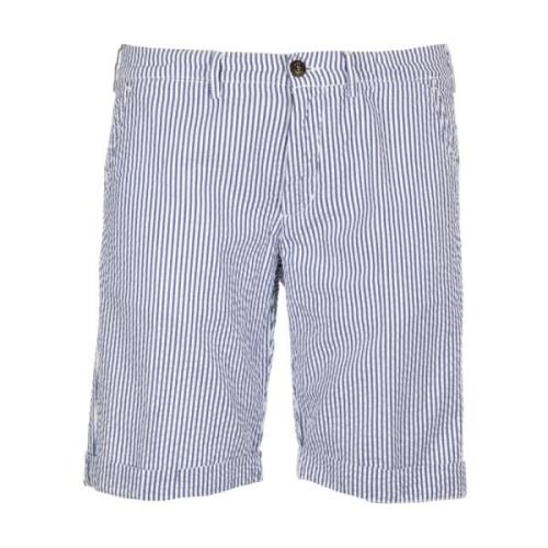 40Weft Chino Bermuda Shorts Blue, Herr