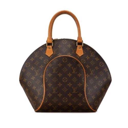 Louis Vuitton Vintage Pre-owned Canvas handvskor Brown, Dam