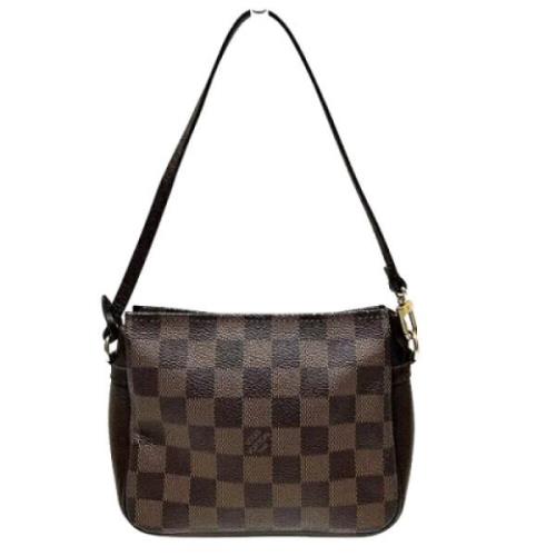 Louis Vuitton Vintage Pre-owned Tyg louis-vuitton-vskor Brown, Dam