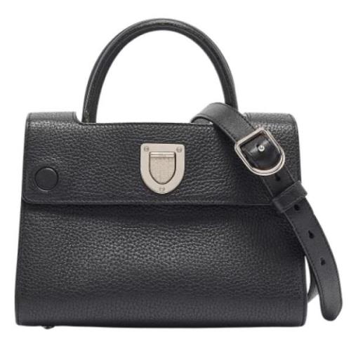 Dior Vintage Pre-owned Laeder totevskor Black, Dam