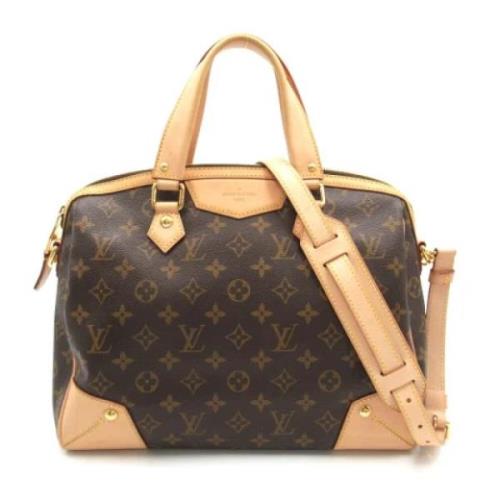 Louis Vuitton Vintage Pre-owned Tyg louis-vuitton-vskor Brown, Dam