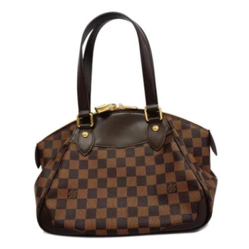 Louis Vuitton Vintage Pre-owned Tyg louis-vuitton-vskor Brown, Dam