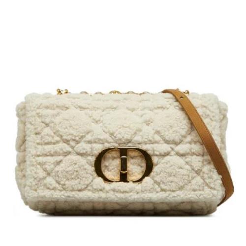 Dior Vintage Pre-owned Paels axelremsvskor White, Dam