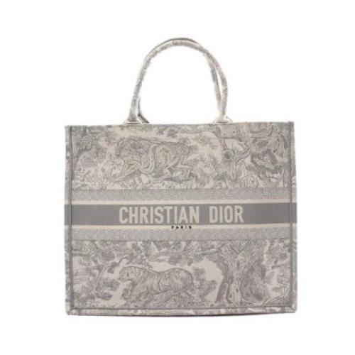 Dior Vintage Pre-owned Canvas dior-vskor Beige, Dam